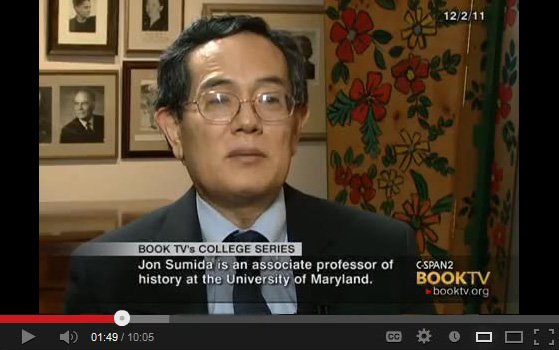 Jon Sumida being interviewed in 2011.