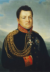 Portrait of Gneisenau, by Marie von Clausewitz