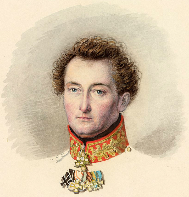 Clausewitz as a senior officer (c.1825)